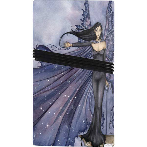 Cloak of Stars by Amy Brown PS5 Pro Console Skin